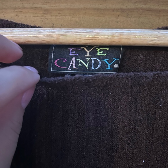 Vintage Brown Boat Neck Sweater Dress - Picture 3 of 6